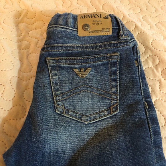 baby armani jeans